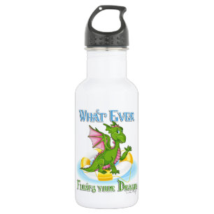 Was auch immer Ihr Drache Niedlich schwimmt Trinkflasche
