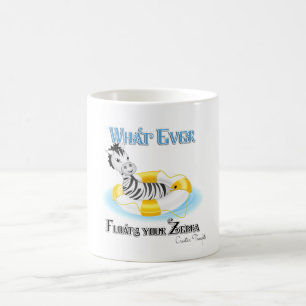 Was auch immer Ihr Zebra schweben lässt 4 Kaffeetasse