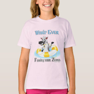 Was auch immer Ihr Zebra schweben lässt T-Shirt