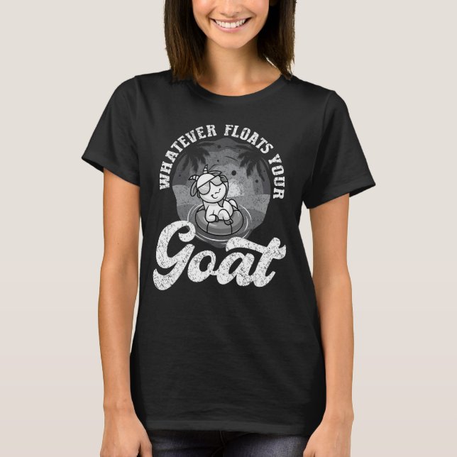 Was auch immer Ihr Ziegenjunge Mädchen Bauer Anim  T-Shirt (Vorderseite)