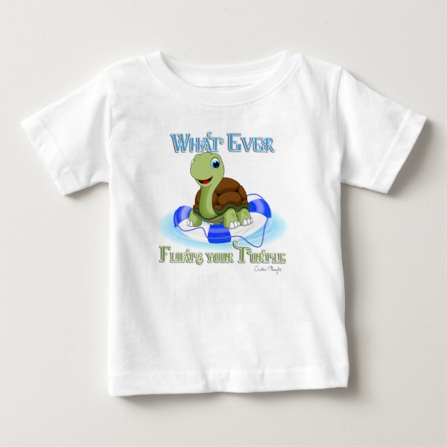 Was auch immer Ihre Schildkröte schweben 2 Baby T-shirt (Vorderseite)