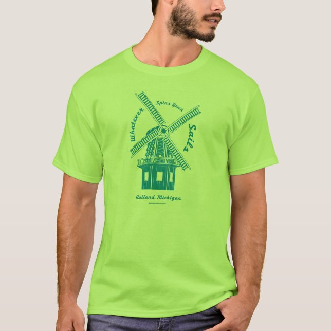 Was auch immer Ihre Segel dreht T-Shirt (Vorderseite)
