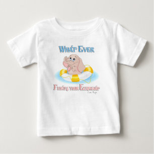 Was auch immer Ihren Elefanten schweben lässt 4 Baby T-shirt