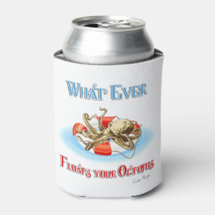 Was auch immer Ihren Oktopus schweben lässt Dosenkühler
