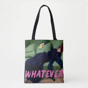 Was auch immer Pink Graffiti-Tasche, veränderte Ku Tasche