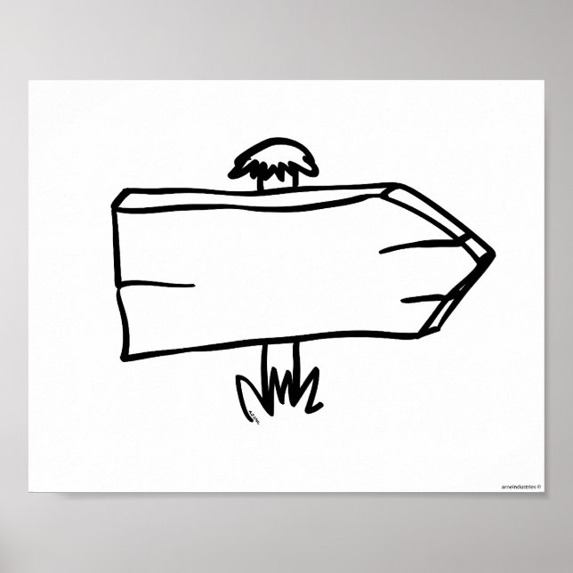 Was auch immer Sie suchen, es ist genau da drüben! Poster (Vorne)