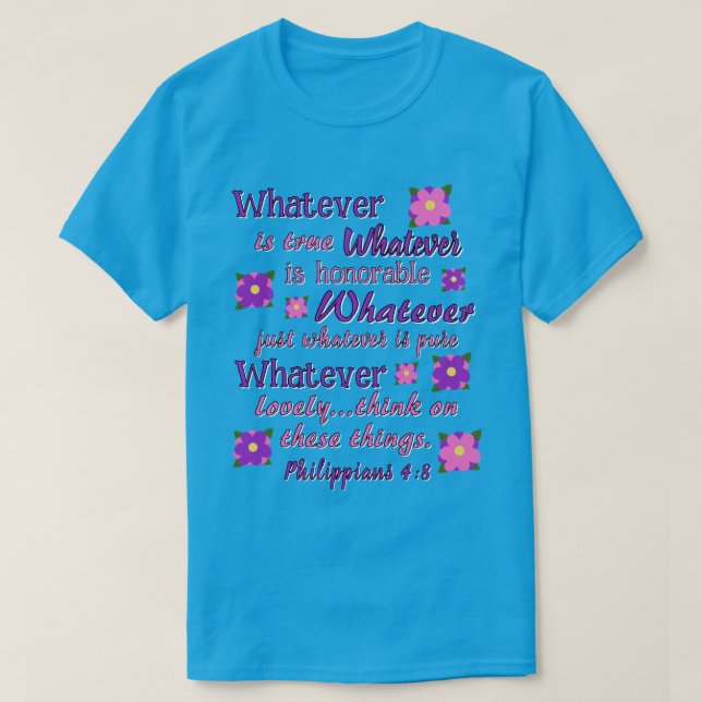 Was auch immer T - Shirt (Design vorne)