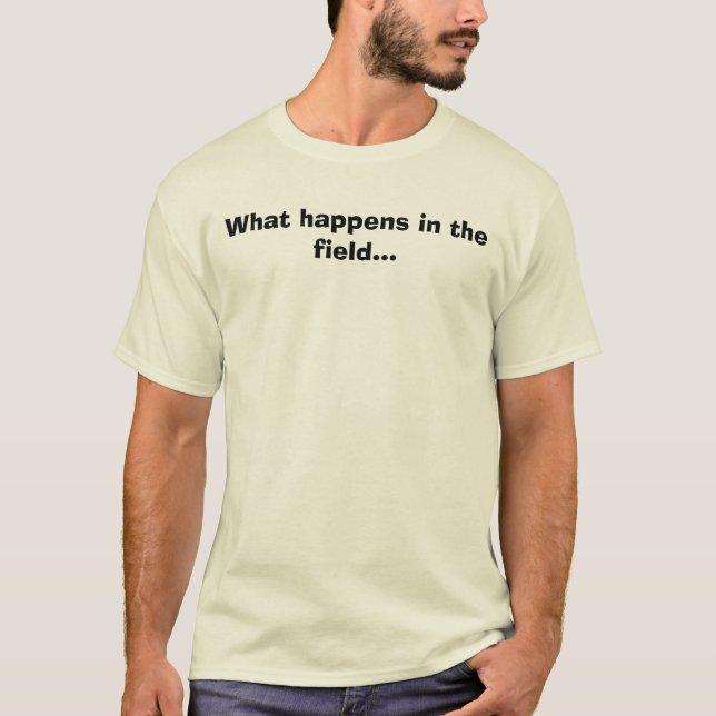 Was auf dem Gebiet… geschieht T-Shirt (Vorderseite)