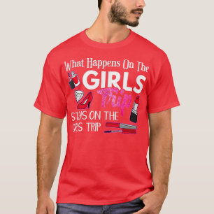 Was auf dem Mädchenausflug passiert, bleibt Jungge T-Shirt