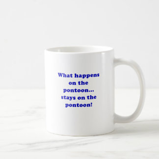 Was auf dem Ponton geschieht, bleibe auf dem Kaffeetasse