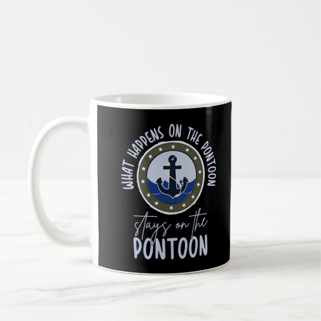 Was auf dem Steg bleibe Kaffeetasse (Links)