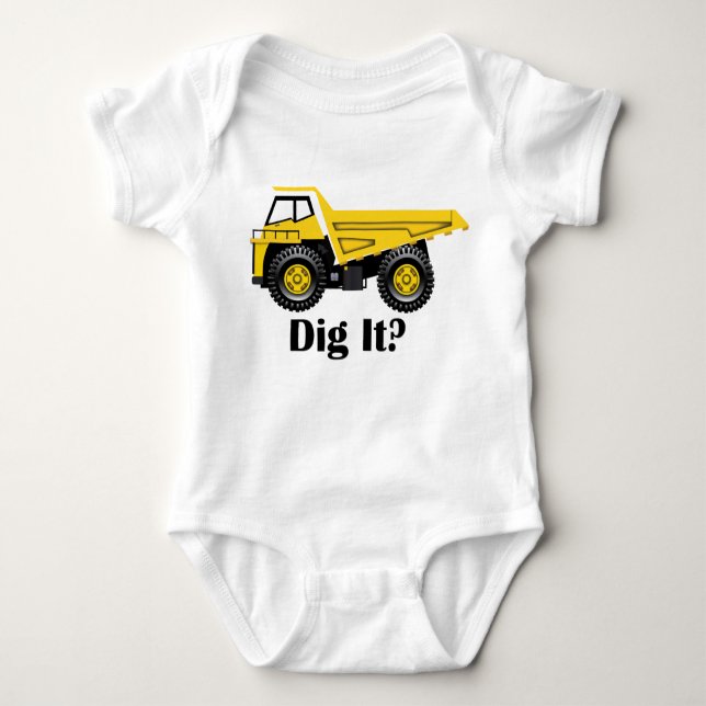 Was? - Baby Jersey Bodysuit  Strampler (Vorderseite)