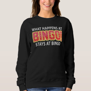 Was bei Bingo Bleibe bei Bingo Lucky Bingo P Sweatshirt