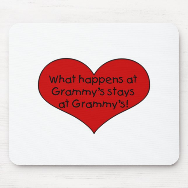 Was bei Grammys geschieht, bleibe Mousepad (Vorne)