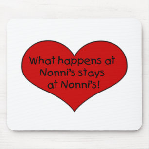 Was bei Nonnis geschieht, bleibe Mousepad
