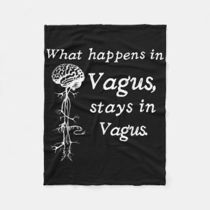Was bei Vagus im Vagas Nervensystem Bleibe Fleecedecke