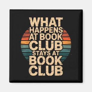 Was beim Buchclub passiert, bleibt beim Buchclub r Magnet