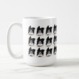 Was! Border Collie Kaffeetasse