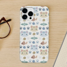 Was Cool ist, Kitty Cat in Grey und Beige Case-Mat
