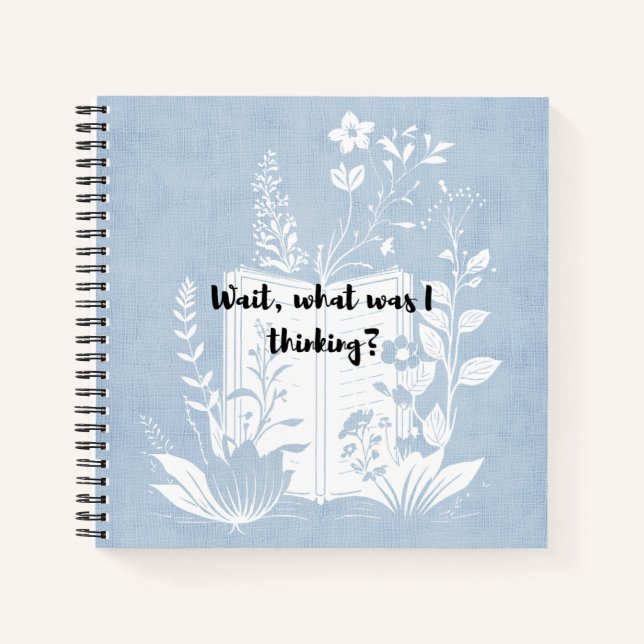 Was dachte ich? notizbuch (Vorderseite)