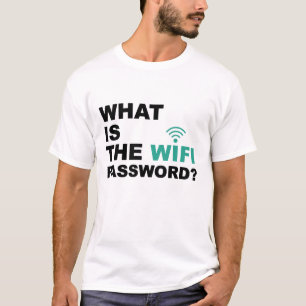 Was das lustige WIFI-Passwort ist T-Shirt