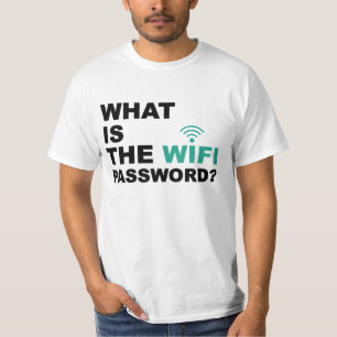 Was das lustige WIFI-Passwort ist T-Shirt