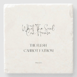 Was das Soul kann Stone Untersetzer