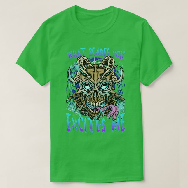 Was dich begeistert, ist mein Dämon T-Shirt (Design vorne)