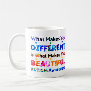 Was dich unterscheidet, ist SCHÖN Kaffeetasse