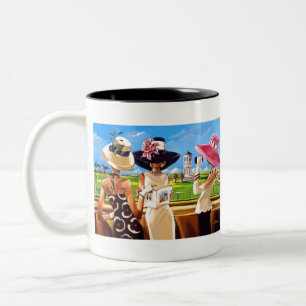 Was die Chancen durch Trish Biddle sind Zweifarbige Tasse