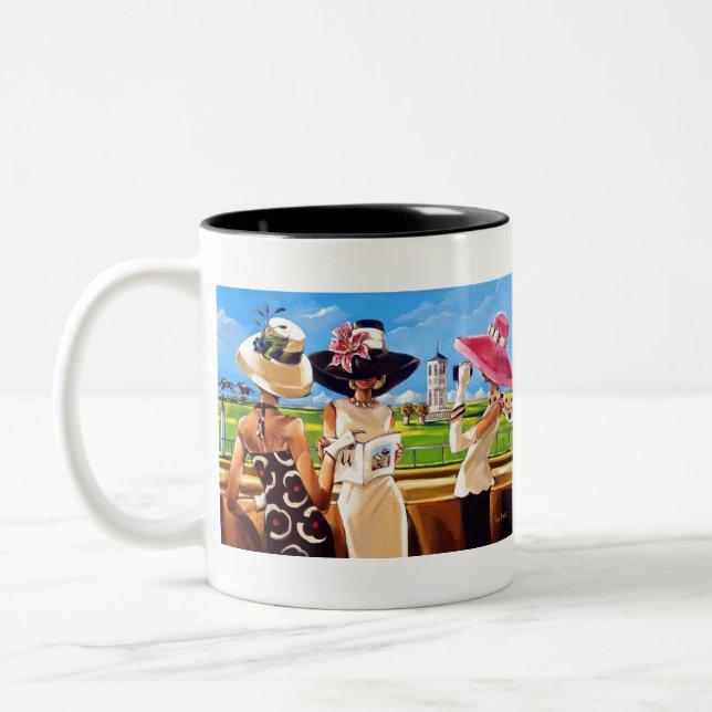 Was die Chancen durch Trish Biddle sind Zweifarbige Tasse (Links)