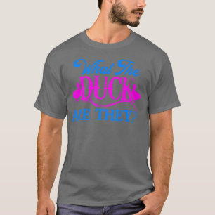 Was die Ente sind, die beide Geschlechter zeigen T-Shirt