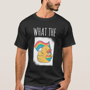 Was die Entenente für LGBTQ Gummi Duck erpel T-Shirt