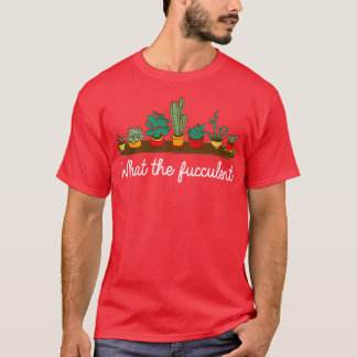 Was die fukkulente lustige Pflanze liebt Geschenk T-Shirt