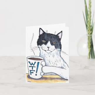 Was die Katze Karte