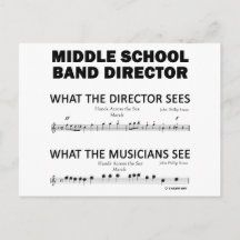 Was die Middle School Band sieht