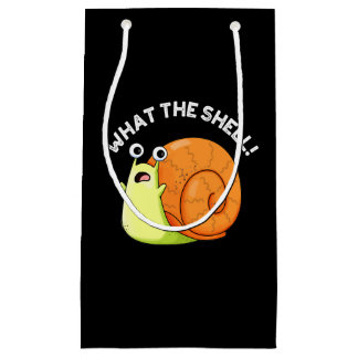 Was die Muschel Funny Snail Puff Dark BG Kleine Geschenktüte