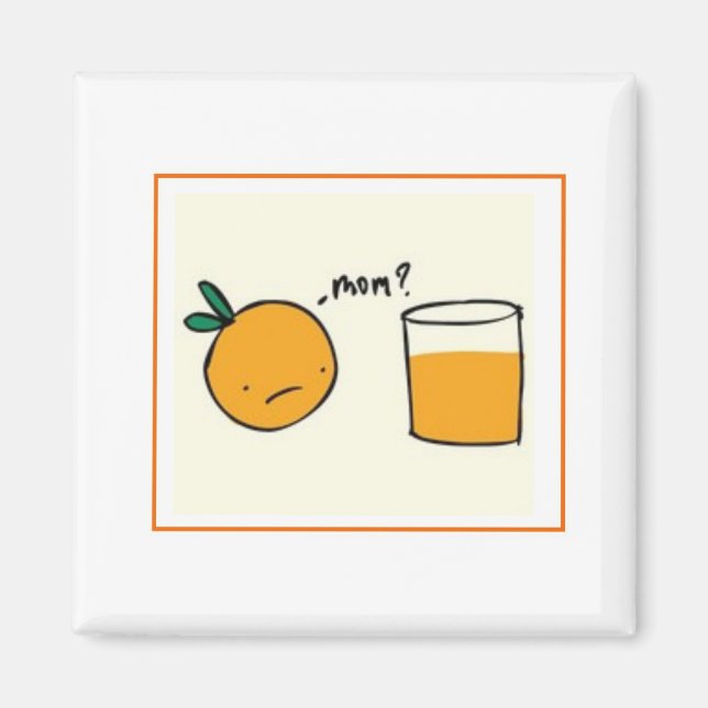 Was die Orange dem O.J. Magnet gesagt hat (Vorne)