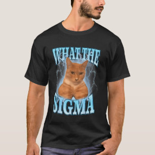 Was die Sigma-Meme-Katze T-Shirt