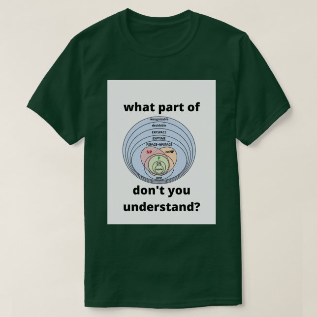 Was Donx27t Sie verstehen PNP T-Shirt (Design vorne)