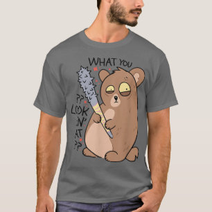 Was du auf lustigen Bärenpunk-Witz siehst T-Shirt