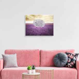 Was du tun wirst leinwanddruck