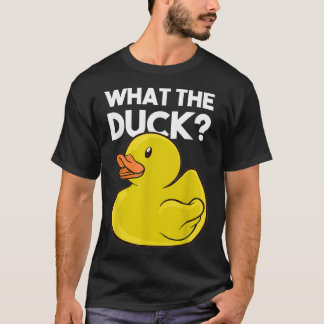 Was Duck Rubber Bath Duckie Novelty T-Shirt
