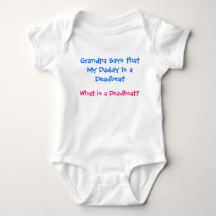 Was ein Schnorrer ist Baby Strampler