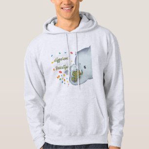 Was einen anders macht, ist, was einen bewundert hoodie