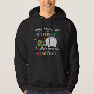 Was einen anders macht, ist, was einen bewundert hoodie