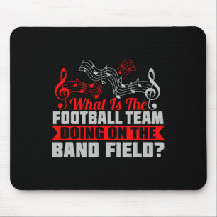 Was Footballteam Auf Marschierbandfeld Lustiges Gi Mousepad