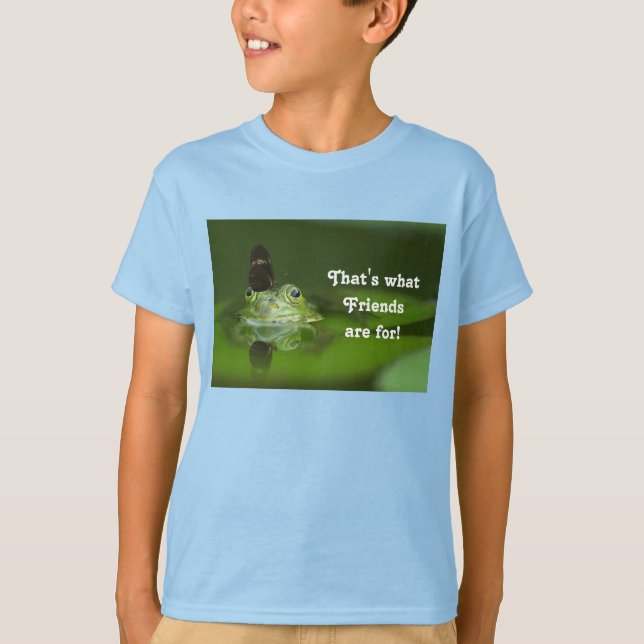Was Freunde für den T - Shirt sind (Vorderseite)
