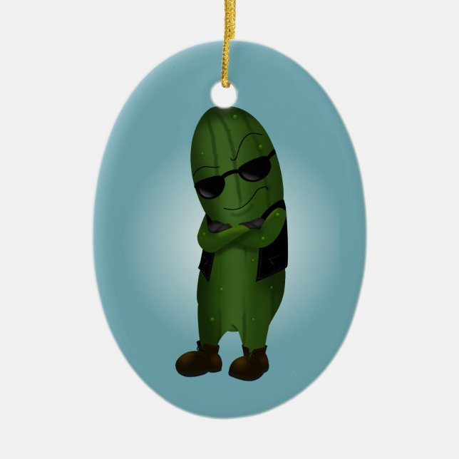 Was Frisches für deine Nase Keramikornament (Vorne)