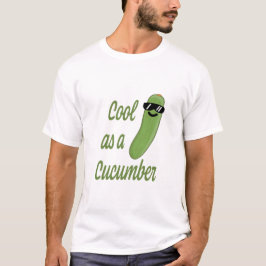 Was Frisches für deine Nase! Niedlicher Gurken-Car T-Shirt